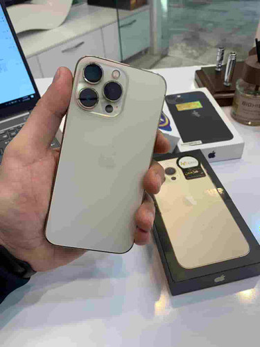 ایفون ۱۳ پرو طلایی / (فروشگاه ستینگ)