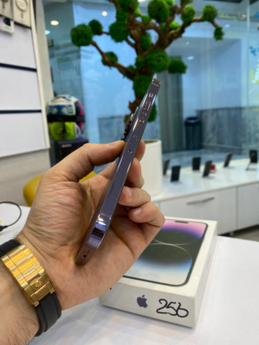 آیفون 14 پرومکس کارکرده/ 256 گیگ /ch / رنگ بنفش / با رجیستری (فروشگاه ستینگ)